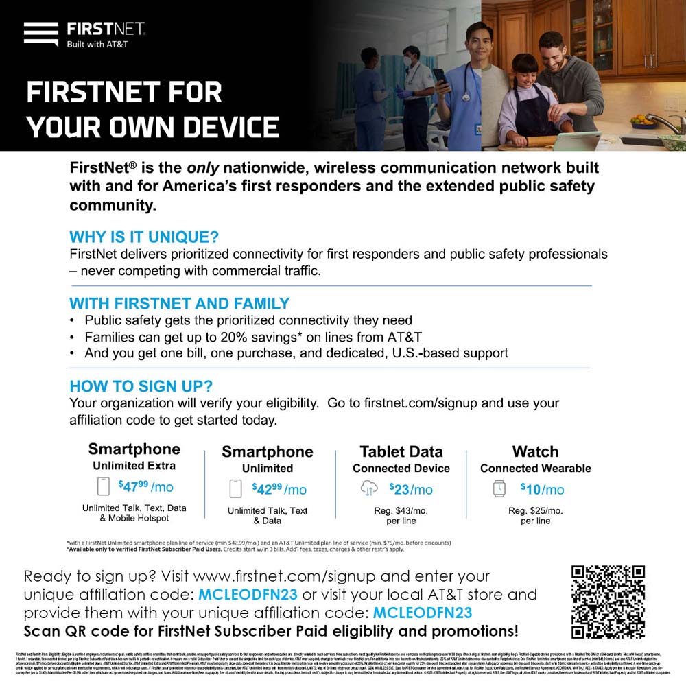 AT&T FirstNet and Family