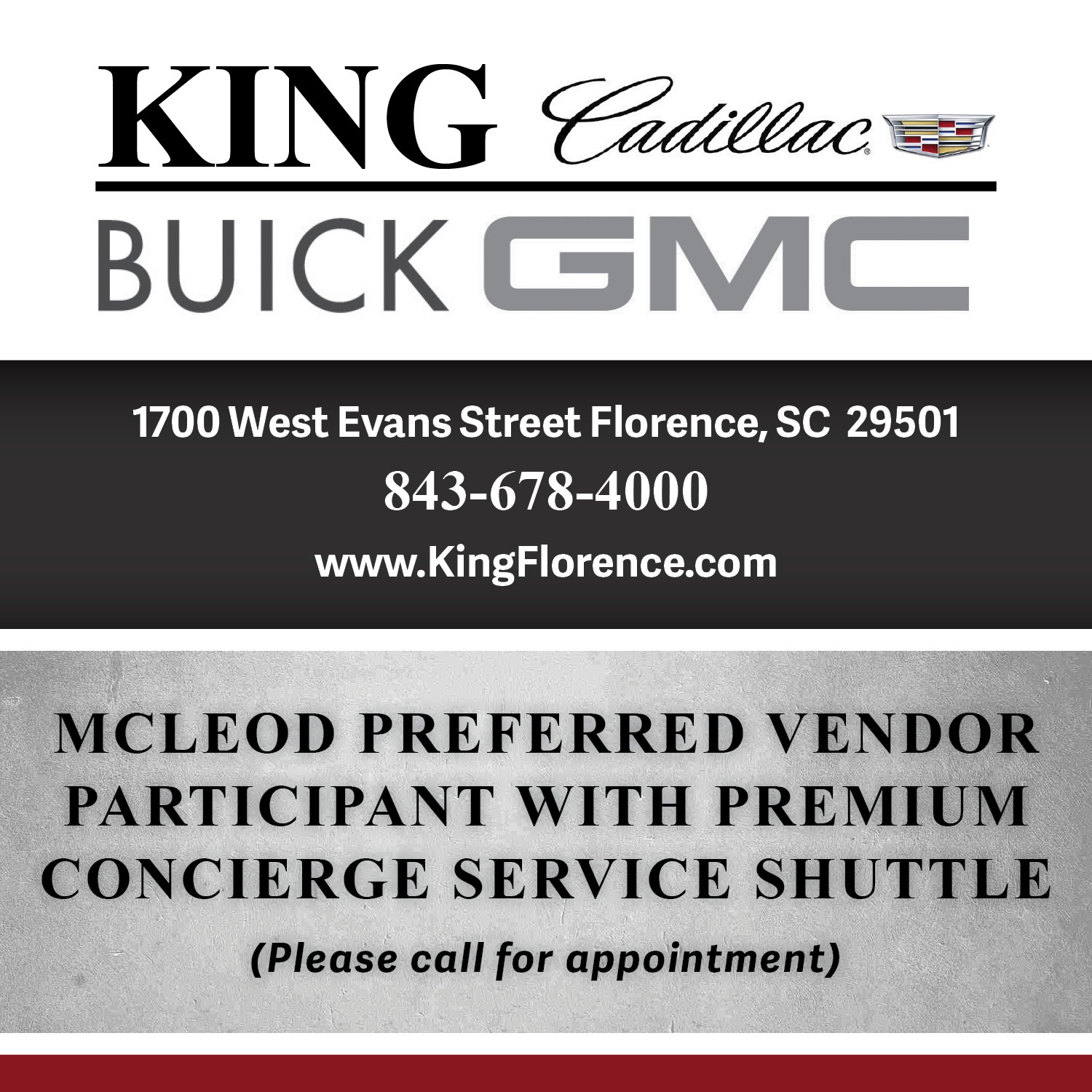 King Cadillac Buick GMC