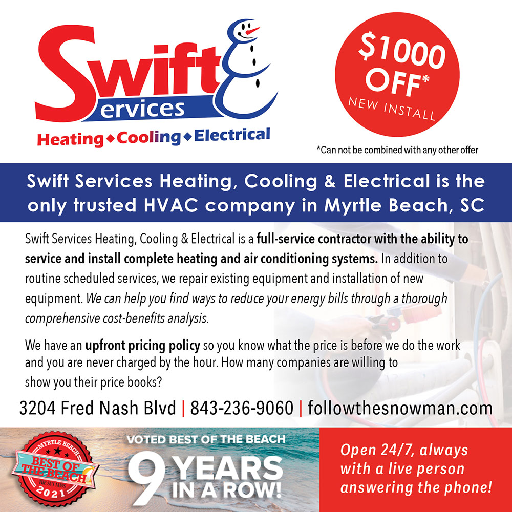 Swift Services Heating, Cooling & Electrical